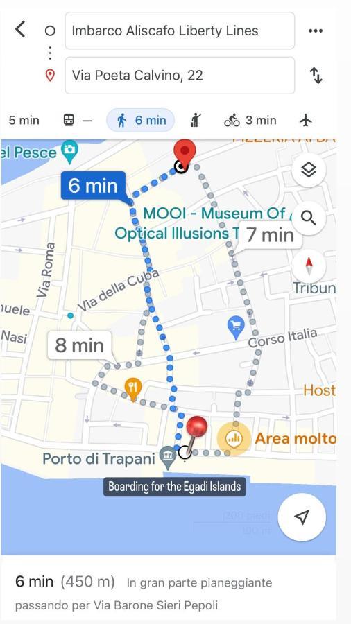 Civico 22 Apartment Трапани Екстериор снимка